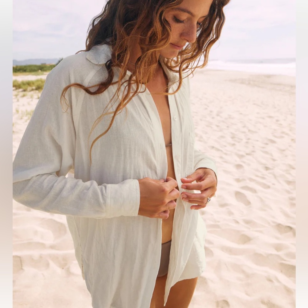 Z Supply Perfect Linen Top